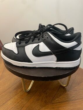 Nike Panda Black and White Low-Top Sneakers